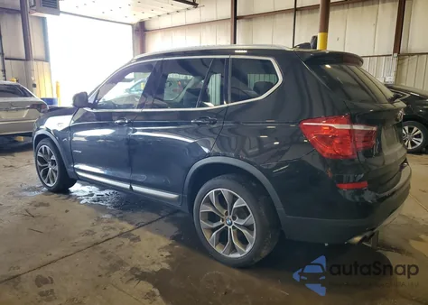 2016 BMW X3 xDrive35I from USA, damaged, VIN 5UXWX7C59G0S15830